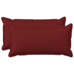 vidaXL Poťah na podložku 2 pcs HOUTEN Víno červené 40 x 80 cm