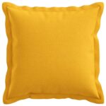 vidaXL Poťah na podložku 12 pcs HOUTEN Svetložltá 45 x 45 cm – Obrázok 2