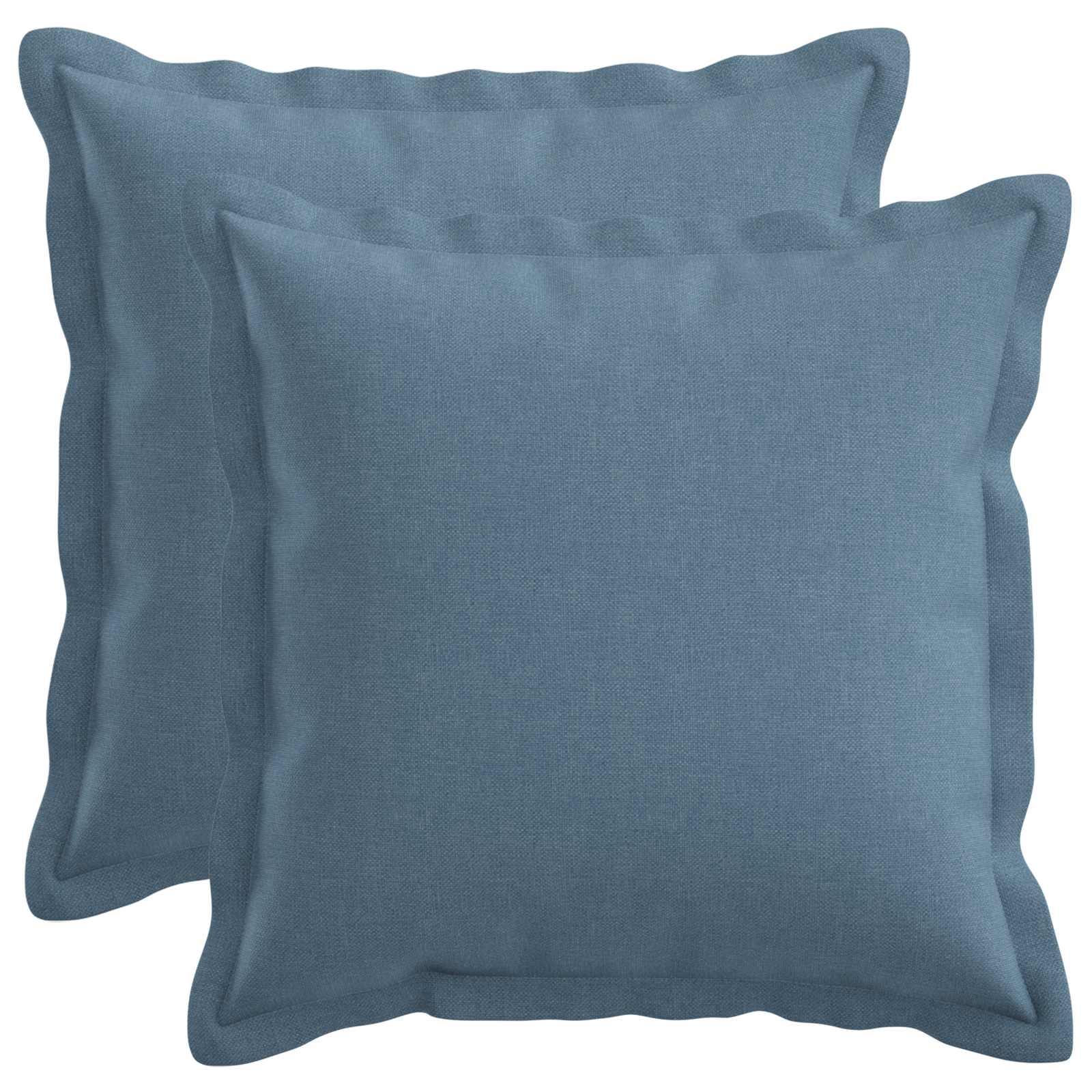 918529_1.jpg vidaXL Poťah na podložku 2 pcs HOUTEN Modrá džínovina 45 x 45 cm – Obrázok 1