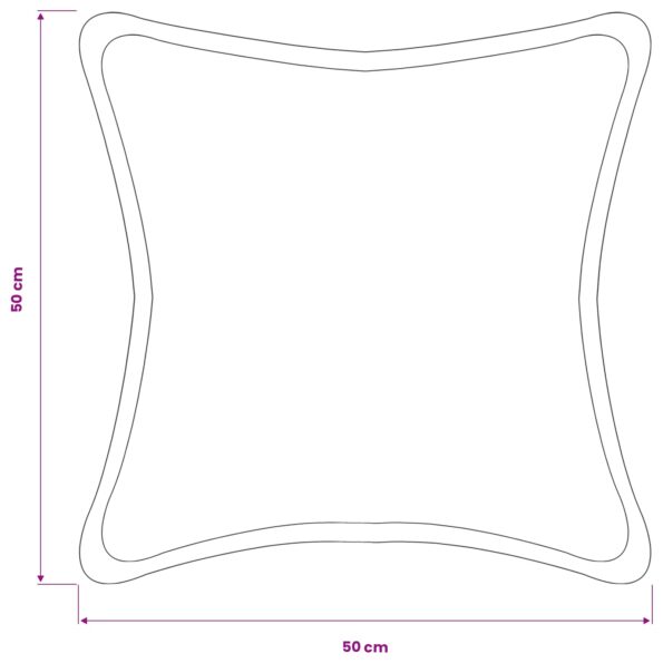 vidaXL Poťah na podložku 6 pcs HOUTEN Tmavozelená 50 x 50 cm Bouclé – Obrázok 8