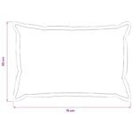 vidaXL Poťah na podložku 6 pcs HOUTEN Svetložltá 50 x 70 cm – Obrázok 8