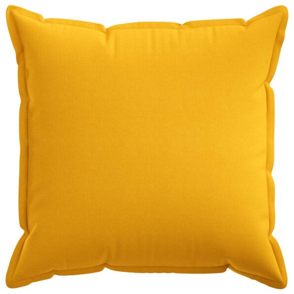 vidaXL Poťah na podložku 6 pcs HOUTEN Svetložltá 60 x 60 cm – Obrázok 2