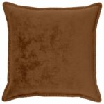 vidaXL Poťah na podložku 6 pcs HOUTEN Svetlohnedá 60 x 60 cm Flanel – Obrázok 2
