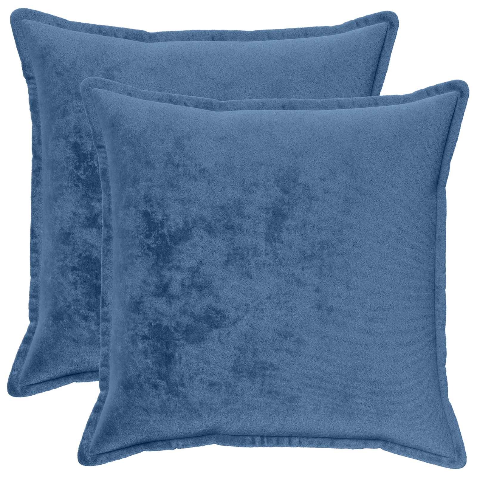 920901_1.jpg vidaXL Poťah na podložku 2 pcs HOUTEN Svetlomodrá 60 x 60 cm Flanel – Obrázok 1