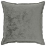 vidaXL Poťah na podložku 2 pcs HOUTEN Tmavosivá 65 x 65 cm Flanel – Obrázok 2