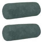 vidaXL Poťah na podložku 2 pcs HEERLEN Morsky modrá Ø 15 x 40 cm – Obrázok 2