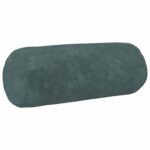 vidaXL Poťah na podložku 2 pcs HEERLEN Morsky modrá Ø 15 x 40 cm – Obrázok 3