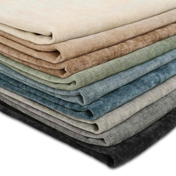 vidaXL Podložka 2 ks HEERLEN Tmavosivá 40 x 40 cm Čenilová tkanina – Obrázok 11