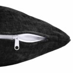 vidaXL Dekoračný vankúš 2 ks HEERLEN Antracitová 40 x 145 cm – Obrázok 7