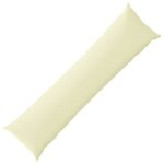 vidaXL Podložka s vankúšom HEERLEN Krémová 40 x 145 cm Polyester – Obrázok 2