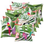 vidaXL Podložka s vankúšom HEERLEN 12 ks Viacfarebný Polyester – Obrázok 2