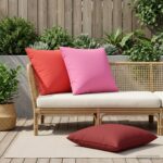 vidaXL Dekoračný vankúš 2 ks HEERLEN Ružová 70 x 70 cm Polyester – Obrázok 3