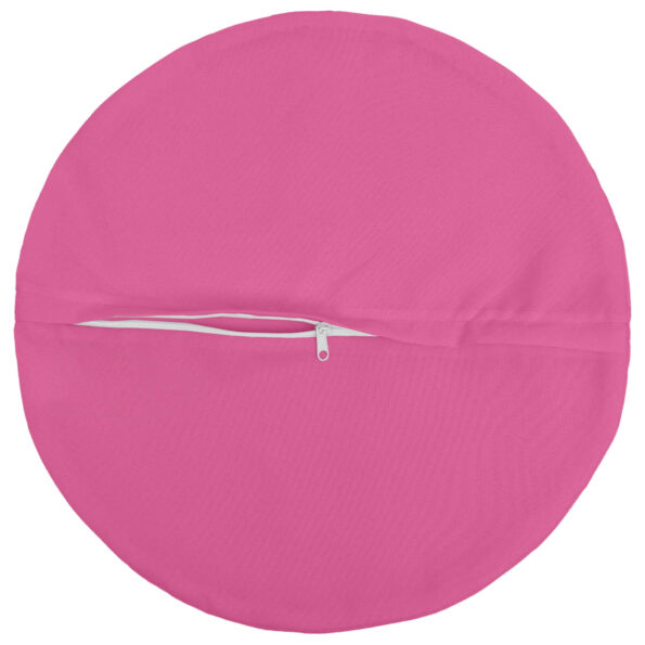 vidaXL Podložka 2 ks HEERLEN Ružová Ø 30 cm Polyester – Obrázok 5