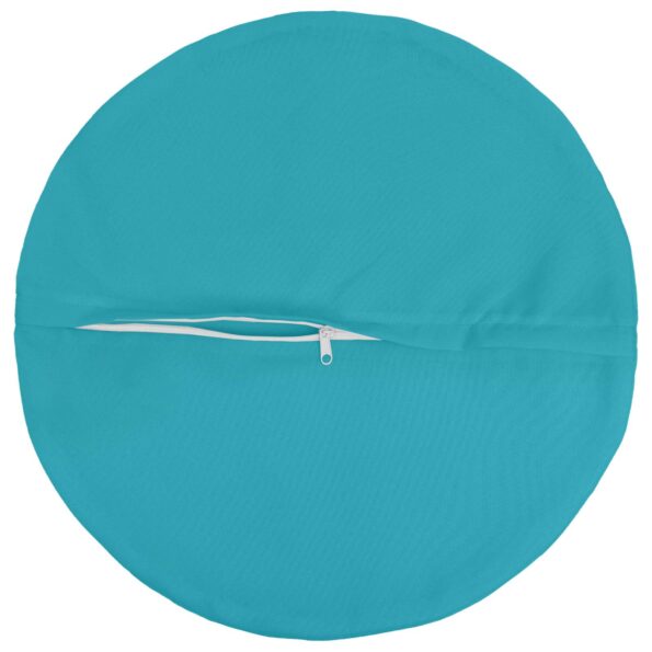 vidaXL Podložka 2 ks HEERLEN Tyrkysová Ø 60 cm Polyester – Obrázok 5