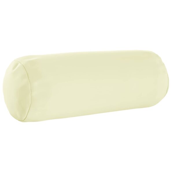 vidaXL Podložka 2 ks HEERLEN Krémová Ø 15 x 40 cm Polyester – Obrázok 4