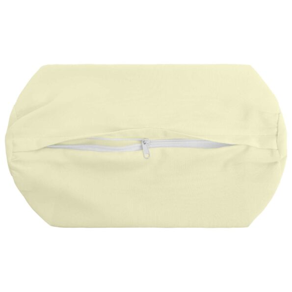vidaXL Podložka 2 ks HEERLEN Krémová Ø 15 x 40 cm Polyester – Obrázok 6