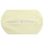 vidaXL Podložka 6 ks HEERLEN Krémová Ø 15 x 40 cm Polyester – Obrázok 6