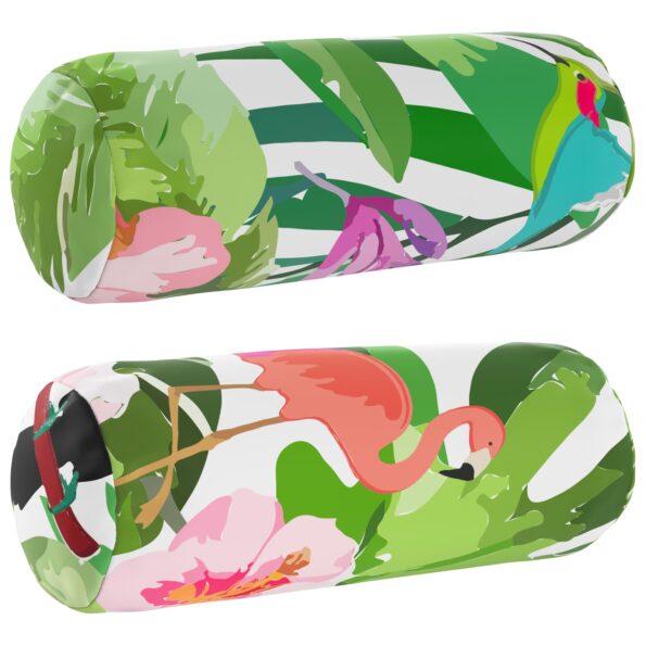 vidaXL Podložka 2 ks HEERLEN Viacfarebný Ø 15 x 40 cm Polyester – Obrázok 2