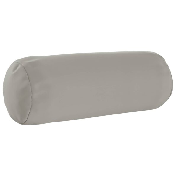 vidaXL Podložka 2 ks HEERLEN Sivá Ø 15 x 40 cm Polyester – Obrázok 4