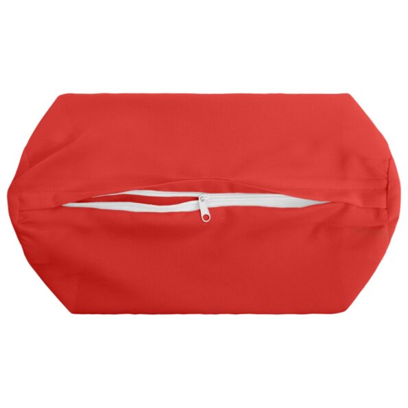 vidaXL Podložka 2 ks HEERLEN Červená Ø 15 x 40 cm Polyester – Obrázok 6