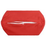vidaXL Podložka 6 ks HEERLEN Červená Ø 15 x 40 cm Polyester – Obrázok 6