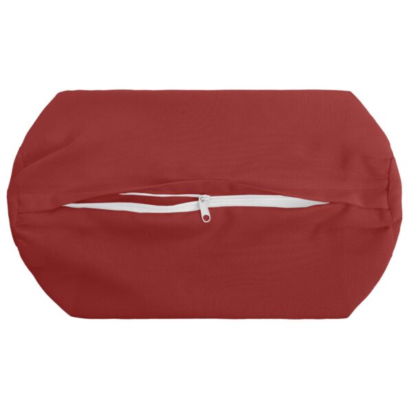 vidaXL Podložka 2 ks HEERLEN Víno červené Ø 15 x 40 cm Polyester – Obrázok 6