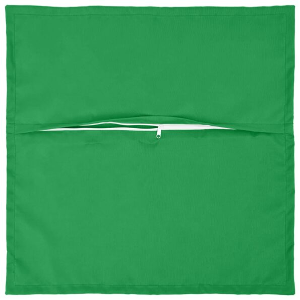 vidaXL Podložka s vankúšom HOUTEN 2 ks Zelená Polyester – Obrázok 4
