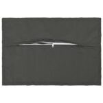 vidaXL Podložka 6 ks HOUTEN Antracitová 40 x 60 cm Polyester – Obrázok 4