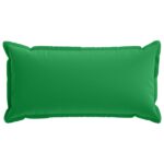 vidaXL Podložka s vankúšom HOUTEN 12 ks Zelená Polyester – Obrázok 5