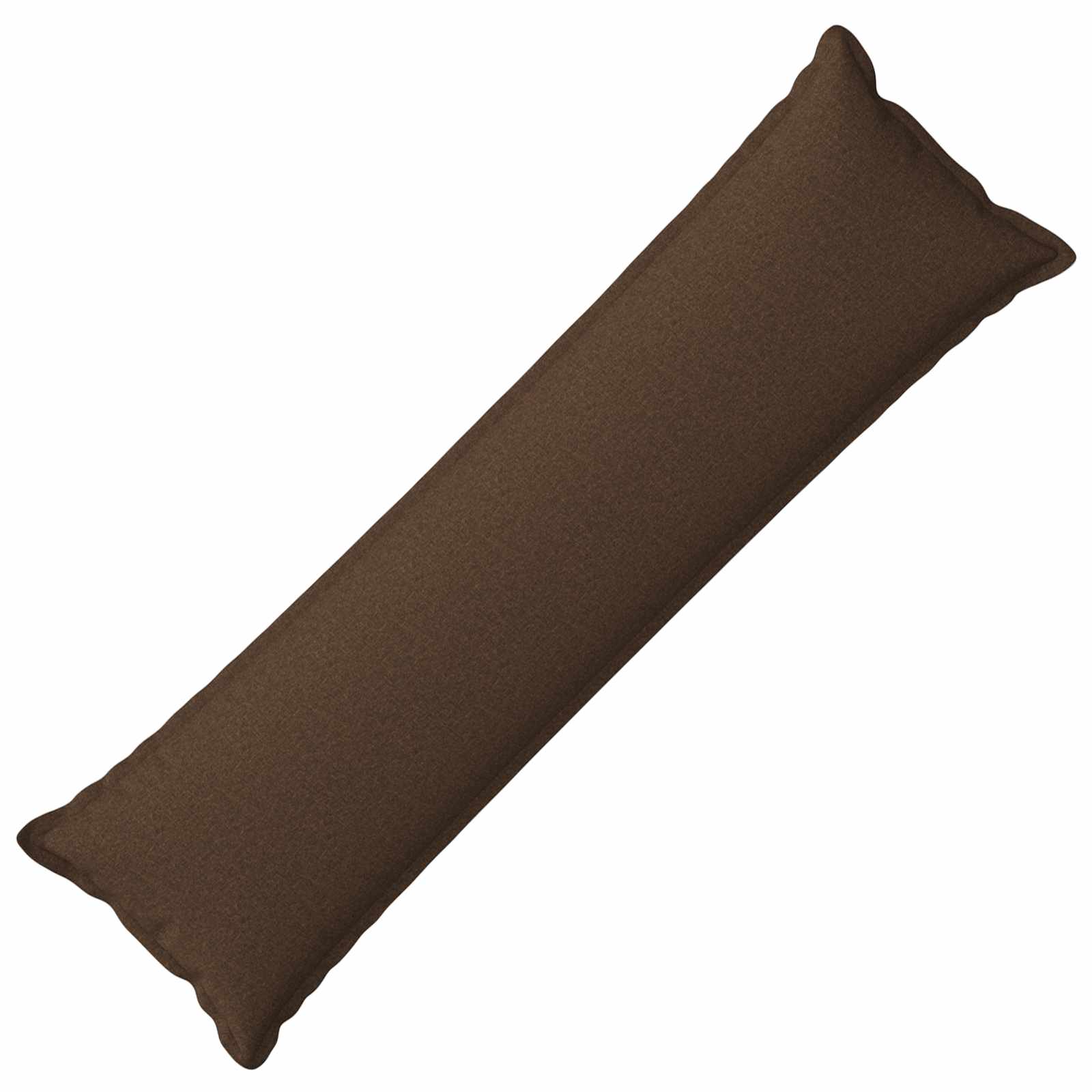 934277_1.jpg vidaXL Podložka s vankúšom HOUTEN Hnedá 40 x 145 cm Falošný ľan – Obrázok 1
