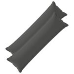 vidaXL Podložka s vankúšom HOUTEN 2 ks Antracitová Polyester – Obrázok 2