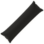 vidaXL Podložka s vankúšom HOUTEN Čierna 40 x 145 cm Polyester – Obrázok 2