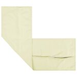 vidaXL Podložka s vankúšom HOUTEN Krémová 40 x 145 cm Polyester – Obrázok 5