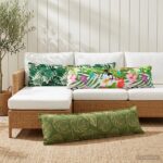 vidaXL Podložka s vankúšom HOUTEN 2 ks Viacfarebný Polyester
