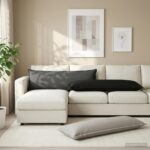 vidaXL Podložka s vankúšom HOUTEN Sivá 40 x 145 cm Polyester