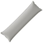 vidaXL Podložka s vankúšom HOUTEN Sivá 40 x 145 cm Polyester – Obrázok 2