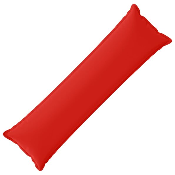 vidaXL Podložka s vankúšom HOUTEN Červená 40 x 145 cm Polyester – Obrázok 2