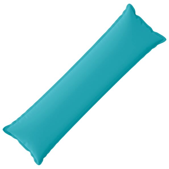 vidaXL Podložka s vankúšom HOUTEN Tyrkysová 40 x 145 cm Polyester – Obrázok 2