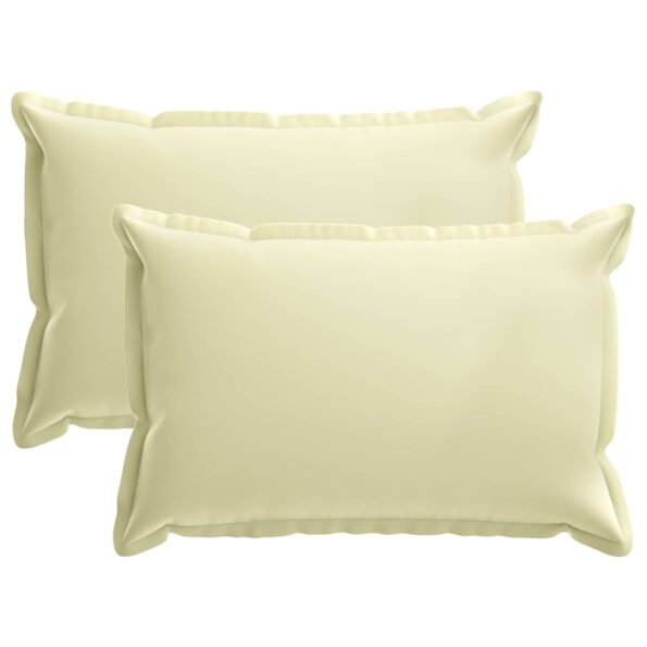 vidaXL Podložka 2 ks HOUTEN Krémová 50 x 70 cm Polyester – Obrázok 2