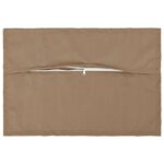 vidaXL Podložka 2 ks HOUTEN Sivohnedá 50 x 75 cm Polyester – Obrázok 4