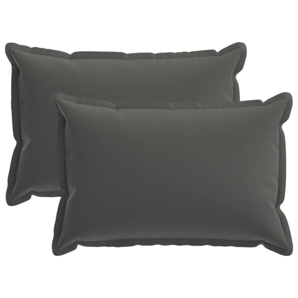 vidaXL Podložka 2 ks HOUTEN Antracitová 50 x 80 cm Polyester – Obrázok 2