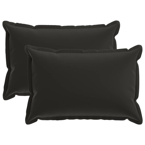 vidaXL Podložka 2 ks HOUTEN Čierna 50 x 80 cm Polyester – Obrázok 2
