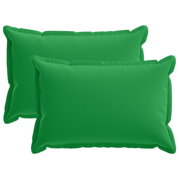 vidaXL Podložka 2 ks HOUTEN Zelená 50 x 80 cm Polyester – Obrázok 2