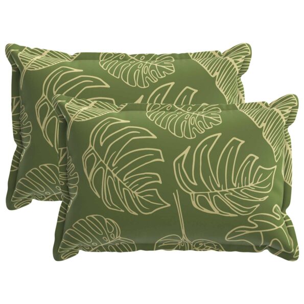 vidaXL Podložka 2 ks HOUTEN Design s listami 50 x 80 cm Polyester – Obrázok 2