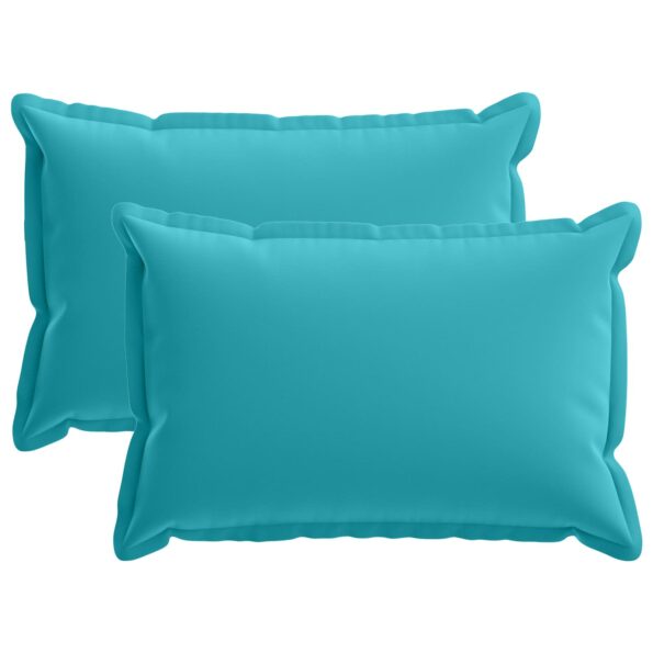 vidaXL Podložka 2 ks HOUTEN Tyrkysová 50 x 80 cm Polyester – Obrázok 2