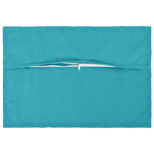 vidaXL Podložka 2 ks HOUTEN Tyrkysová 50 x 80 cm Polyester – Obrázok 4