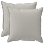 vidaXL Podložka 2 ks HOUTEN Sivá 65 x 65 cm Polyester – Obrázok 2