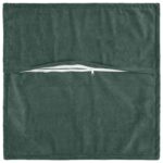 vidaXL Podložka 2 ks HOUTEN Morsky modrá 80 x 80 cm Mikrovlákno fleece – Obrázok 3