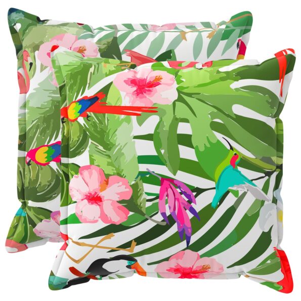 vidaXL Podložka 2 ks HOUTEN Viacfarebný 80 x 80 cm Polyester – Obrázok 2