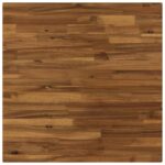 vidaXL Obdĺžnikový stôl 70 x 70 x 3,2 cm Štvorcový – Obrázok 2